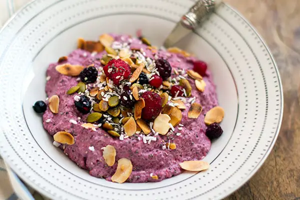 Quick breakfast ideas - chia seed porridge