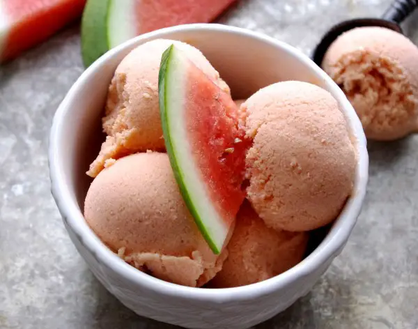 vitamix ice cream recipes - watermelon sorbet