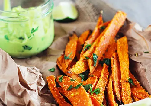 summer meal ideas sweet potato fries