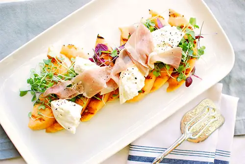 summer recipes peach salad