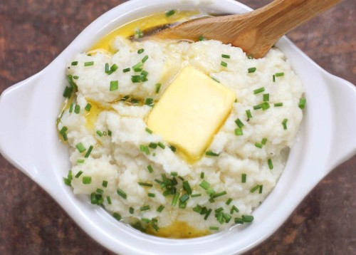 Low-Carb Cauliflower Mash Potatoes (Pressure Cooker)