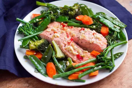 Instant Pot Salmon & Veggies