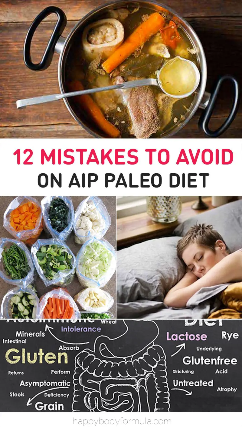 12 Mistakes To Avoid On The Paleo Autoimmune Protocol | Happybodyformula.com