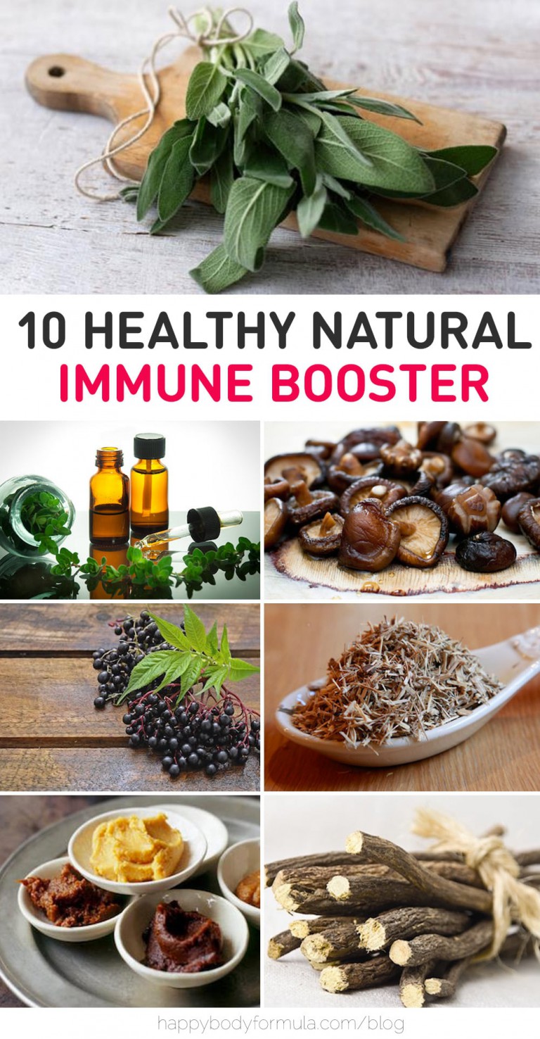 10 Healthy Natural Immune Boosters Happy Body Formula