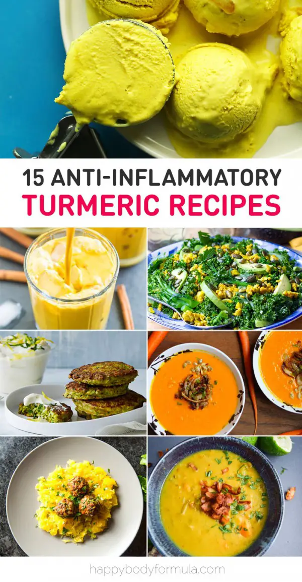 15 Anti Inflammatory Turmeric Recipes Happy Body Formula