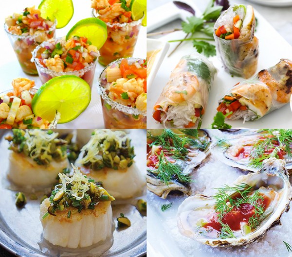 Healthy Hors D’oeuvres & Canapés Round Up Happy Body Formula
