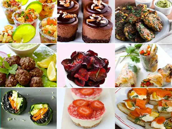 Healthy Hors D’oeuvres & Canapés Round Up - Happy Body Formula