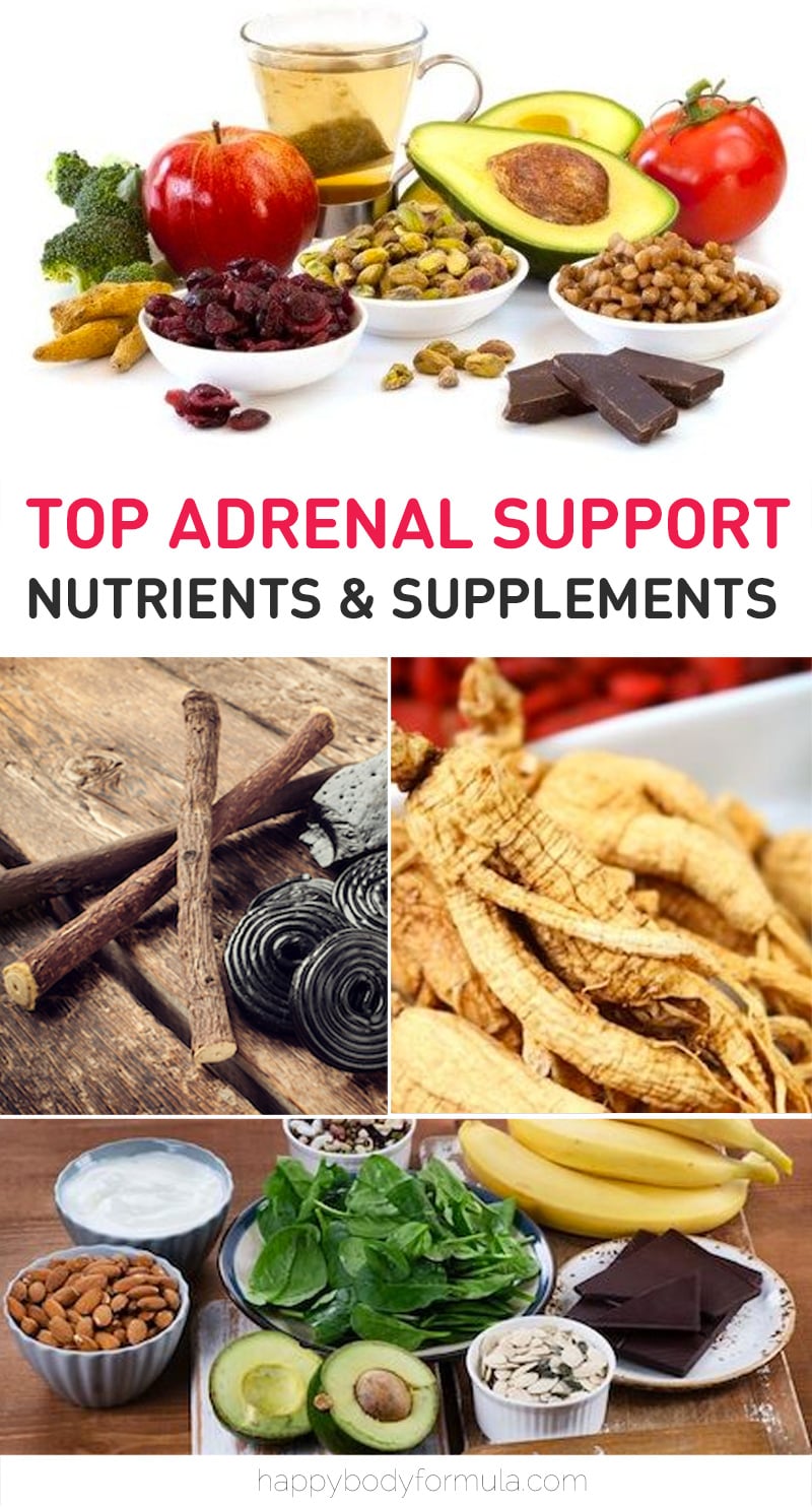 Top 10 Adrenal Support Nutrients & Supplements | Happybodyformula.com