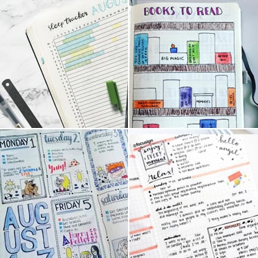 20 Inspiring Ways To Use Your Bullet Journal - Happy Body Formula