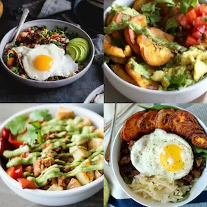 12 Nutritious Savoury Breakfast Bowls