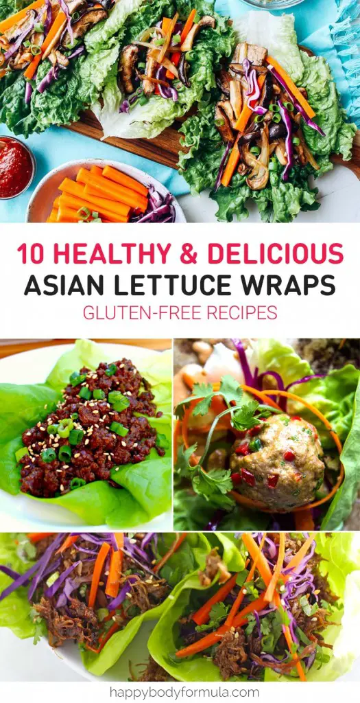 10 Healthy Asian Lettuce Wraps