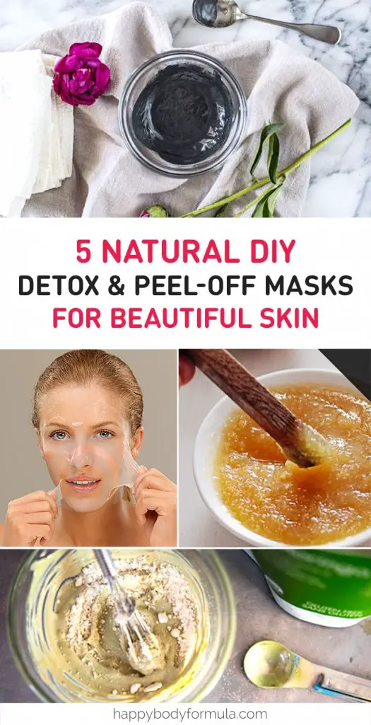 5 Natural DIY Detox & Peel Off Face Masks