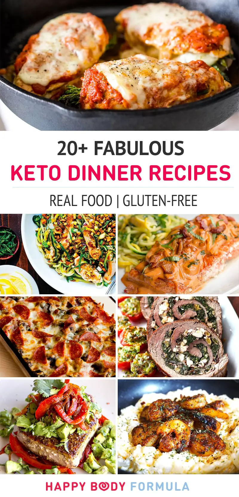 20+ Fabulous Keto Dinner Recipes – Happy Body Formula