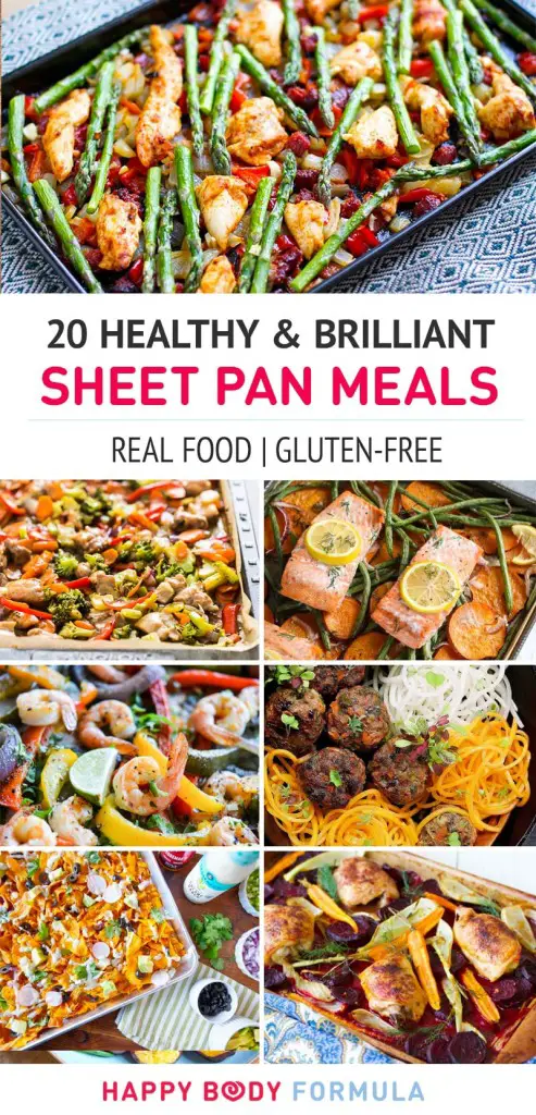20 Healthy & Brilliant Sheet Pan Dinner Meals (Paleo, Gluten-Free, Real Food)