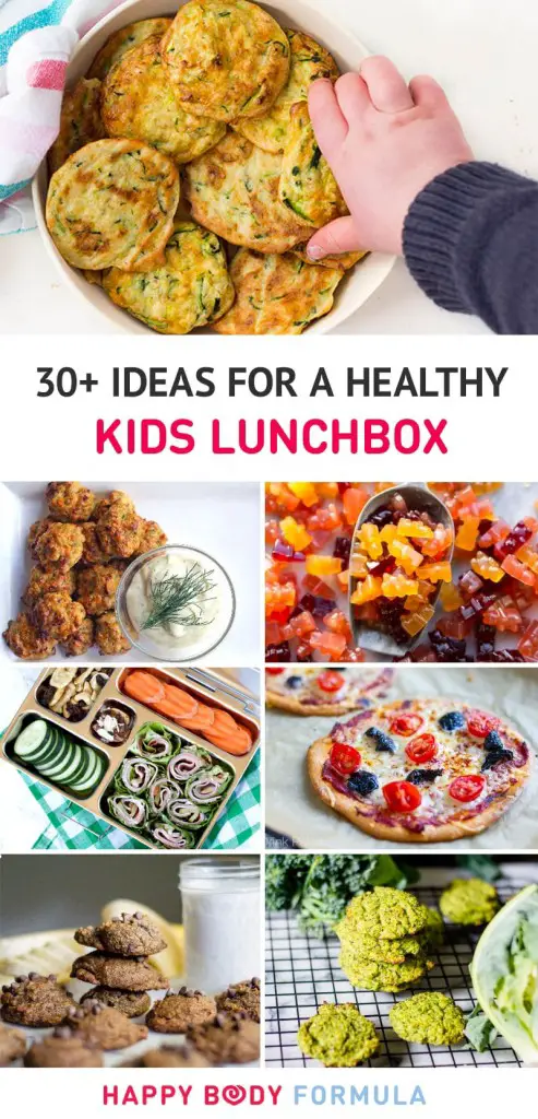 30+ Ideas For Healthy Kids Lunchbox Foods