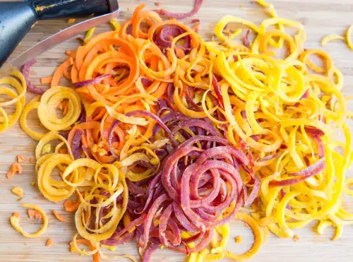 Spiralized Carrot Recipes