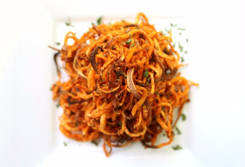 Spiralized Sweet Potato Recipes