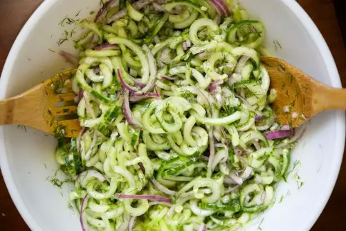 Spiralized Cucumber Recipes