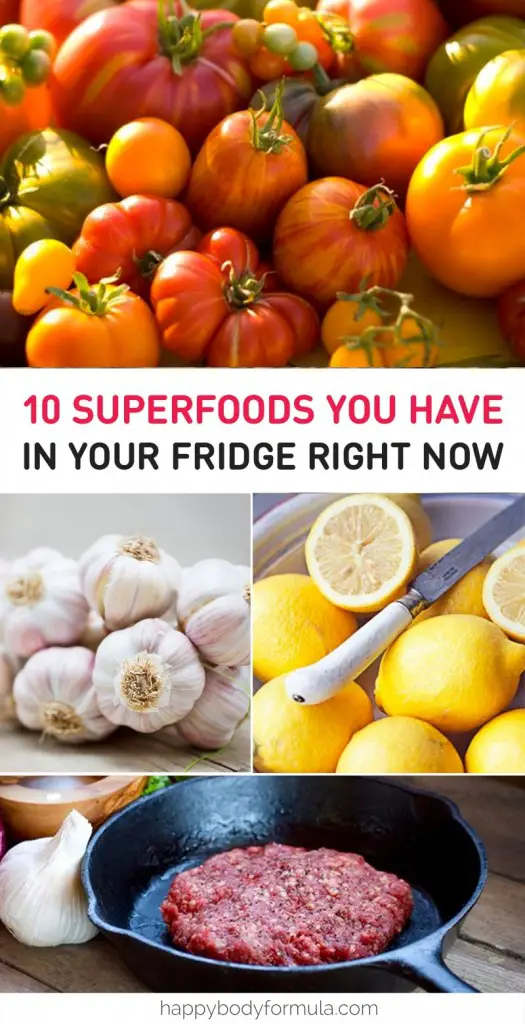 10 Superfoods In Your Fridge Right Now