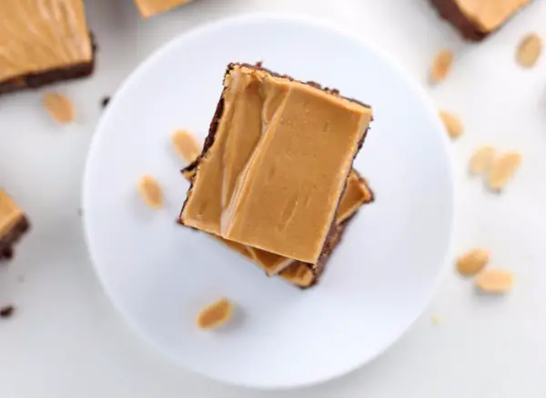Chocolate Peanut Butter Keto Brownies