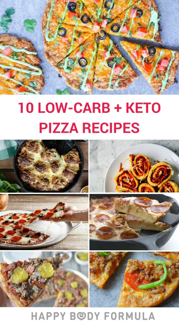 10 Delicious Low Carb & Keto Pizza Recipes - Gluten & Grain-Free