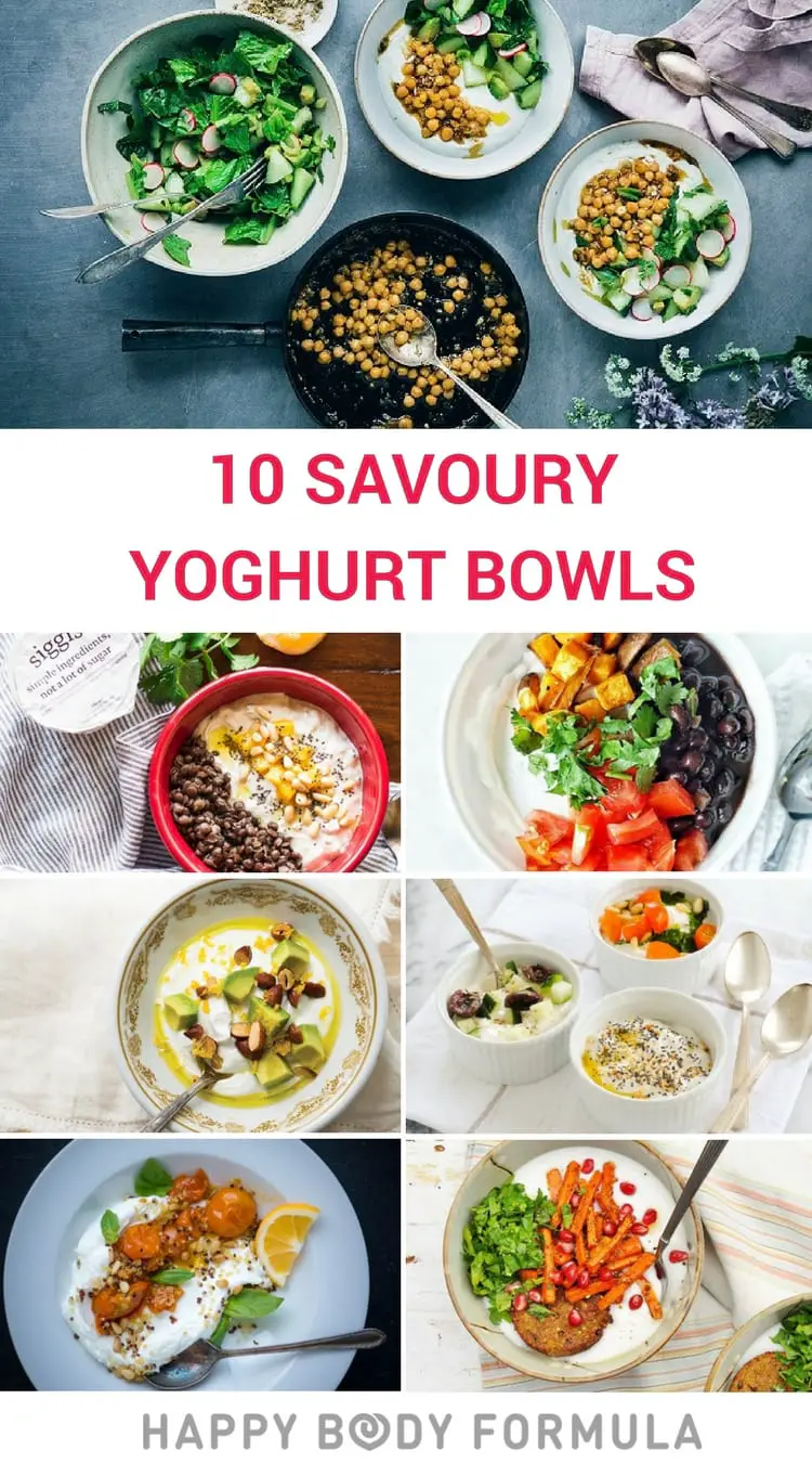 10 Savoury Yoghurt Bowl Ideas For a Sugar-Free Fix - Healthy, Gluten-free & Vegetarian