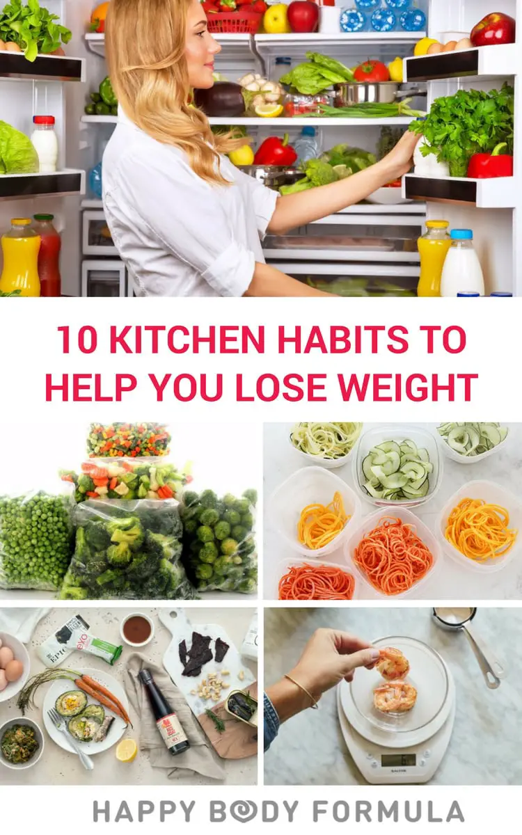 10 Kitchen Habits To Help You Lose Weight