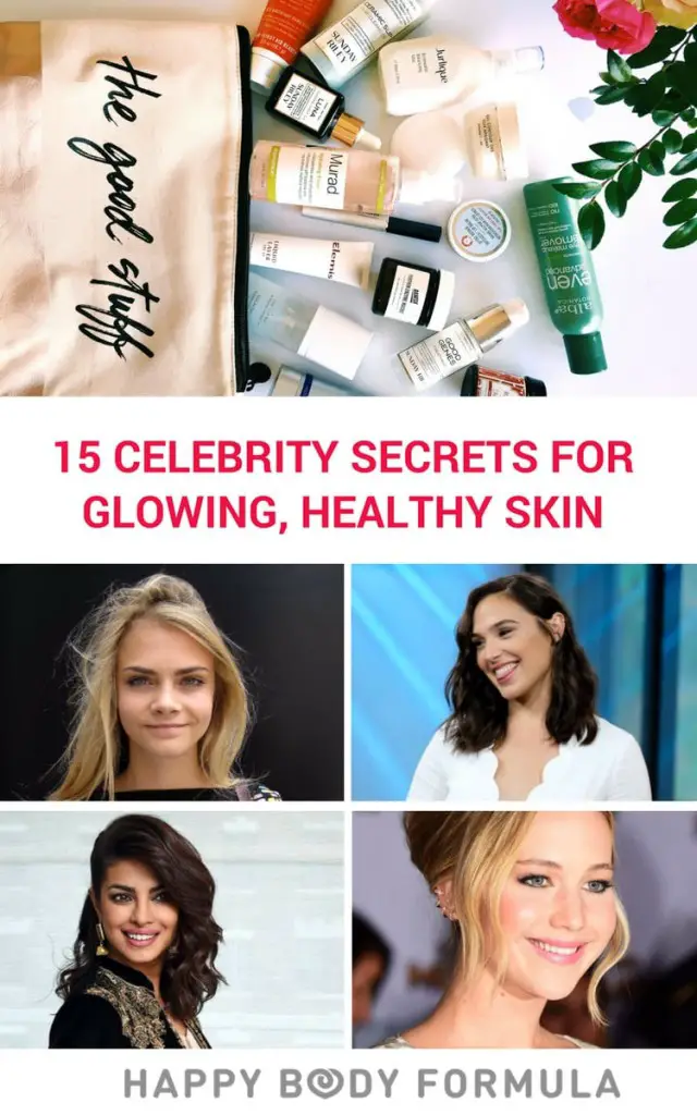 10 Celebrities Reveal Their 1 Secrets For Perfect Skin
