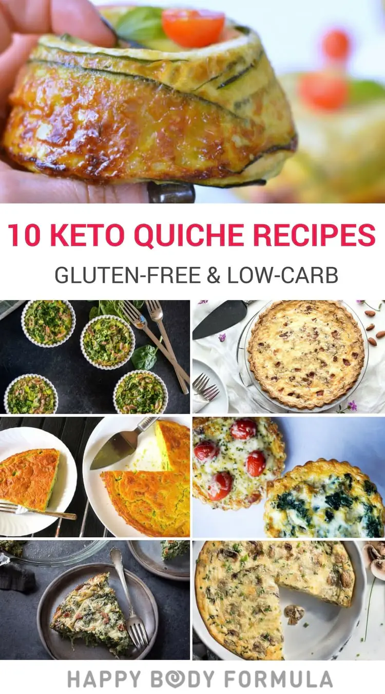 10 Keto Quiche Recipes - Gluten-free & Low-carb 