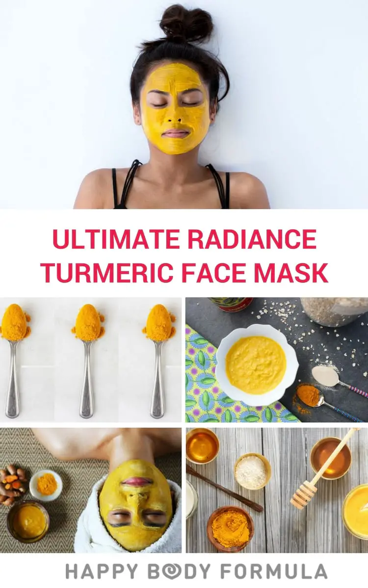 Ultimate Radiance DIY Turmeric Face Mask For AntiAgeing & Acne Happy