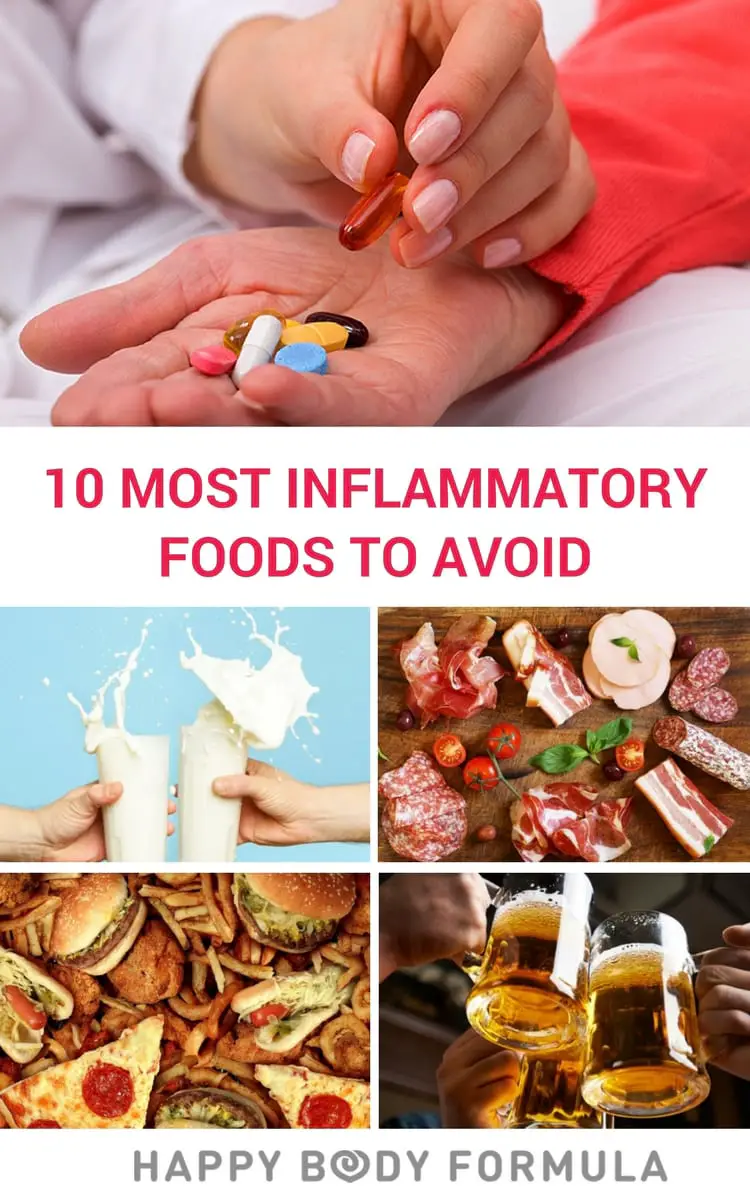 What Foods Cause Inflammation- Top 10 Worst Pro-Inflammatory Foods