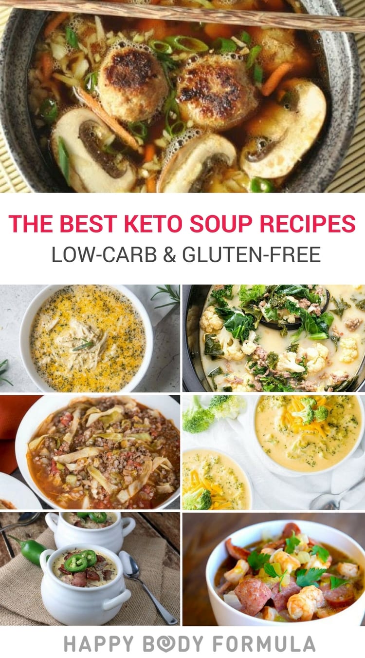 The Best Keto Soup Recipes - Low-Carb & Gluten-free
