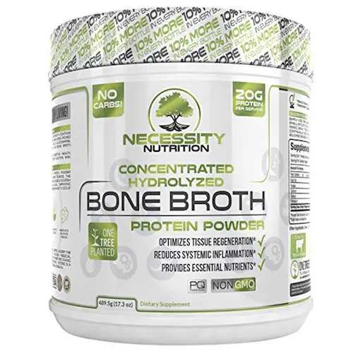 Necessity Nutrition Bone Broth Protein Powder