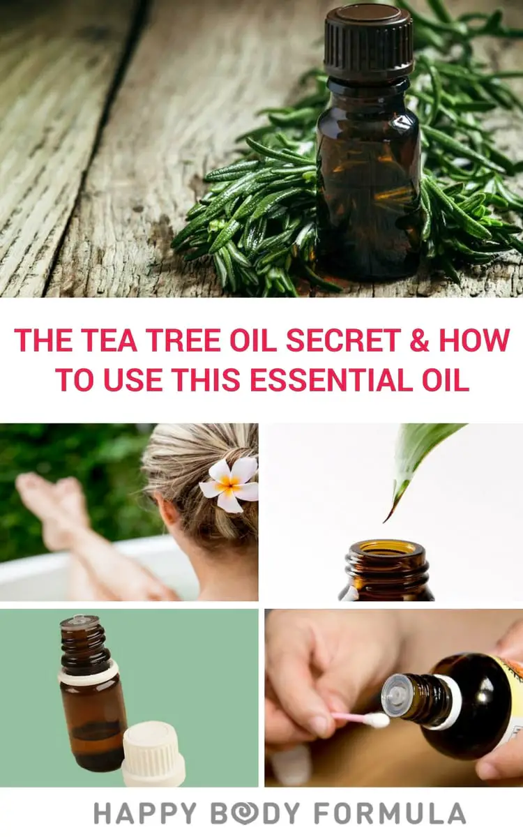 The Amazing Benefits of Tea Tree Oil & How to Use This Essential Oil | Happybodyformula.com The Amazing Benefits of Tea Tree Oil & How to Use This Essential Oil