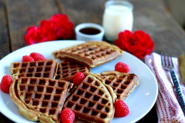 Grain-free banana waffles