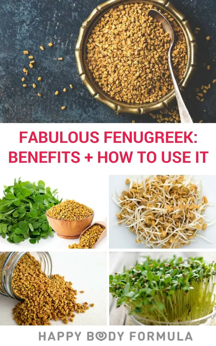 8 Fenugreek Benefits: How You Can Use It To Help Your Gut | Happybodyformula.com