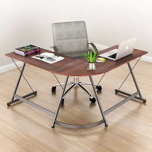 SHW L Shaped Home-Office Corner Desk