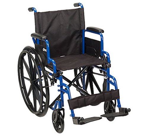 Drive Medical Blue Streak Wheelchair