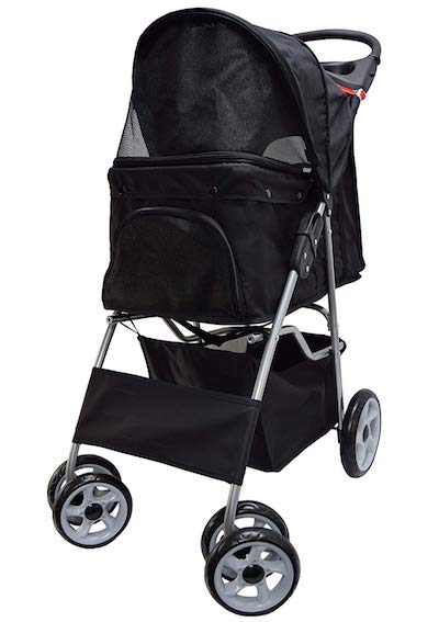 VIVO Four Wheel Pet Stroller