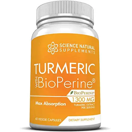 Science Natural Supplements Turmeric Capsules
