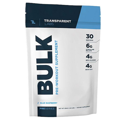 Transparent Labs Bulk pre-workout