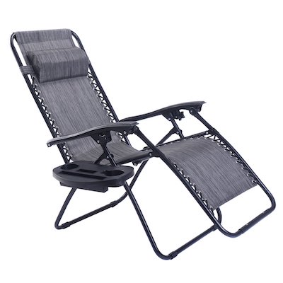 Goplus Zero Gravity Reclining Lounge Chair