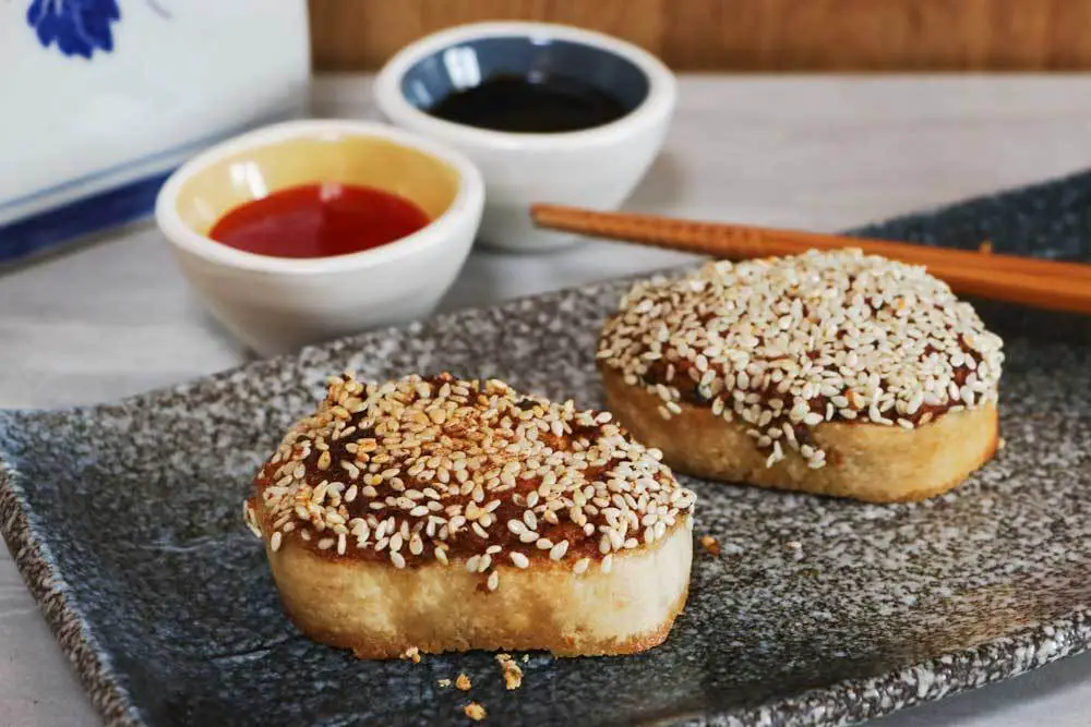 VEGAN ‘PRAWN’ TOASTS