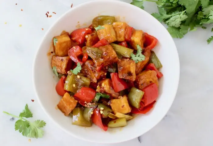 SWEET AND SOUR TOFU