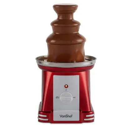 VonShef Retro Chocolate Fountain Machine