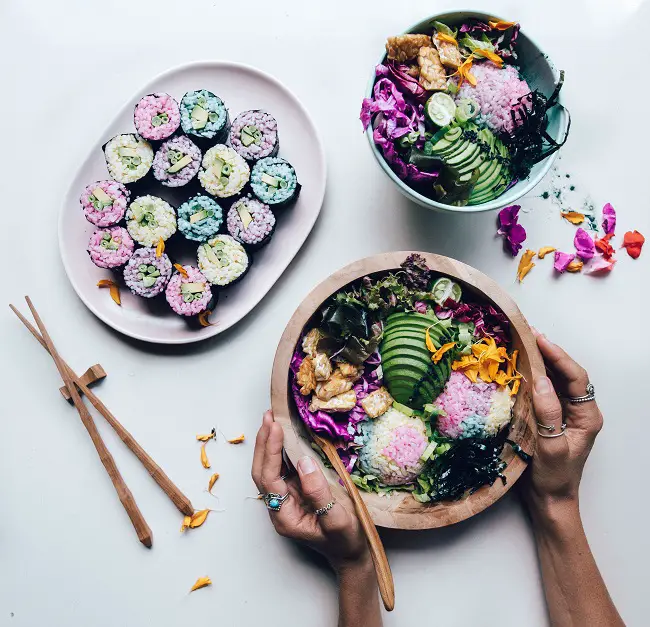 MERMAID SUSHI BOWLS