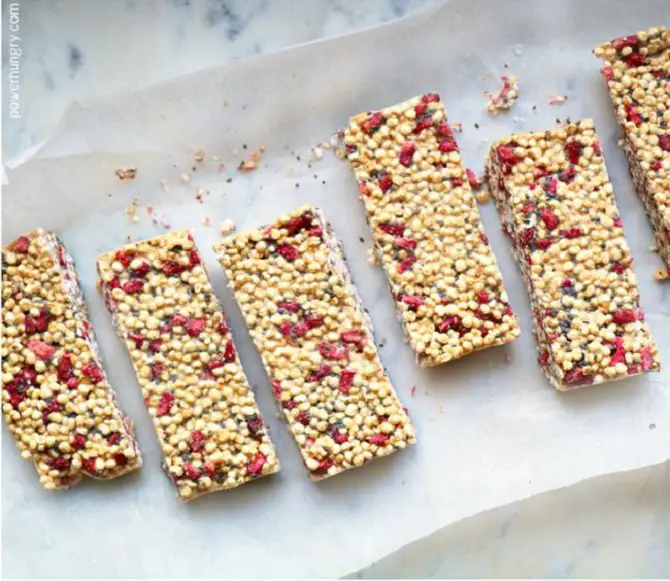 STRAWBERRY & LEMON ENERGY BARS