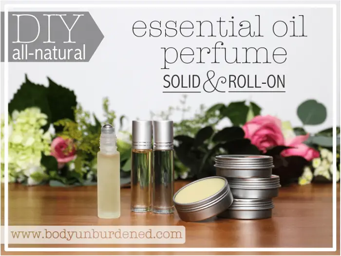 ALL-NATURAL ESSENTIAL OIL PERFUME