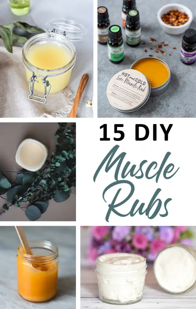 15 Homemade Muscle Rub Recipes for Sore Muscles | HappyBodyFormula.com