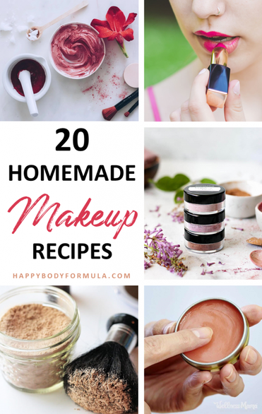 20 Natural Makeup Recipes How To Make
